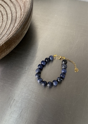 Sodalit armbånd Blå By ANTHON 